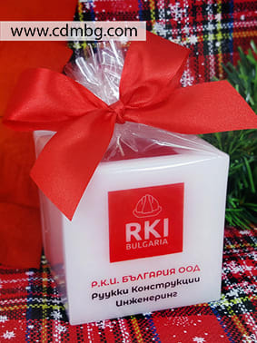 коледни свещи за фирмени подаръци за Коледа и Нова година